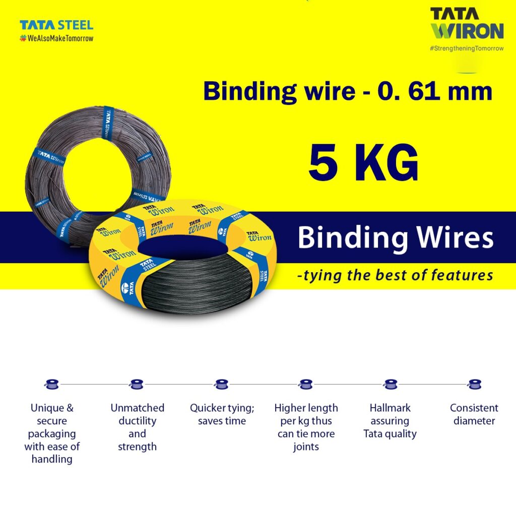 tata tiscon binding wire